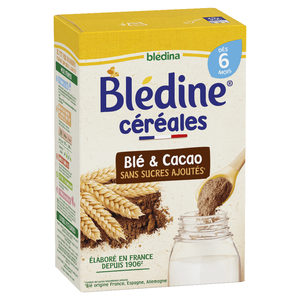Blédine - Blé Cacao  - 400g - Blédina - Dès 6 mois - 3D 2