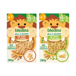 Pâtes à Dévorer - Blé tendre, Petits pois & Lentilles - Lot x2 - Face