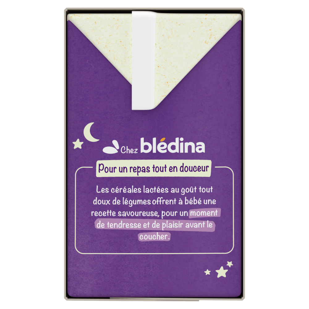 Blédîner - Briques Céréales Lactées Tomates - Côté 2