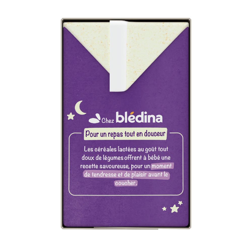 Blédîner - Briques Céréales Lactées Carottes - Lot x6 - Blédina - Côté