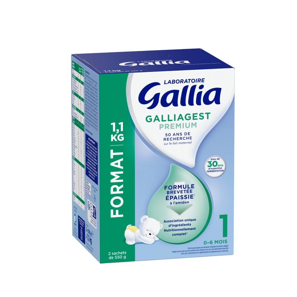 Bag in Box - Galliagest Premium 1er âge - 1,1kg - Profil
