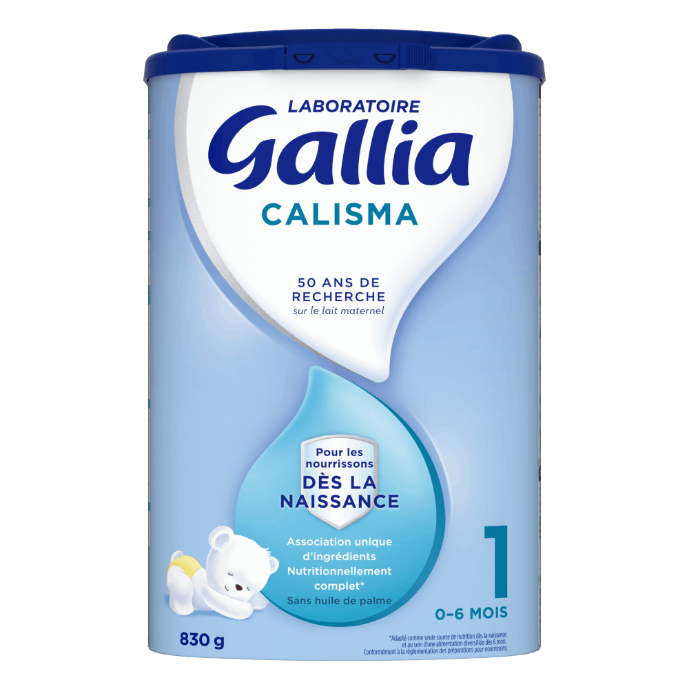 Calisma 1er âge - 830g - Lait infantile - Lot x3