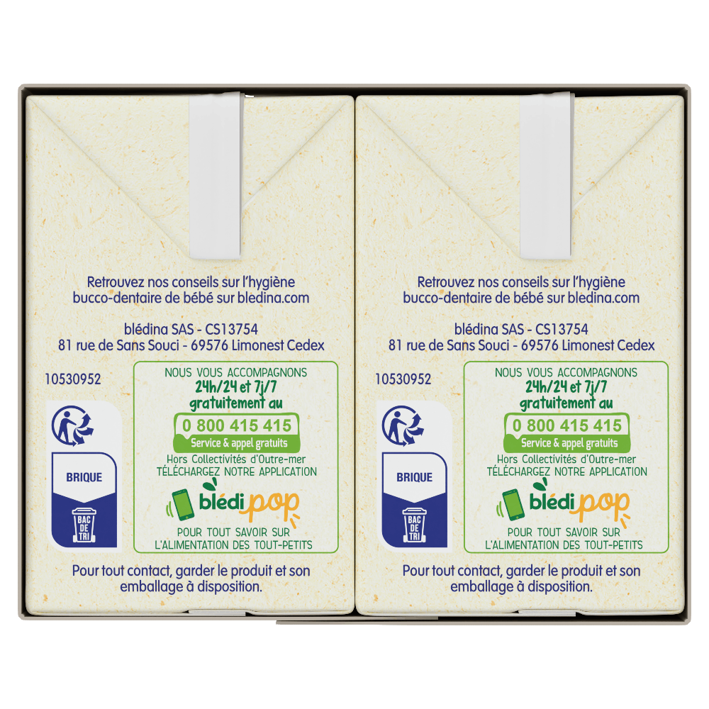 Blédidej - Saveur Vanille - lot x3 - coté 1