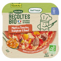 Les Récoltes Bio - Petit plat Bio - Mijoté de Tomates, Boulghour et Bœuf - 230g