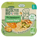 Les Récoltes Bio - Petit plat Bio - Coucous Végétal - 250g