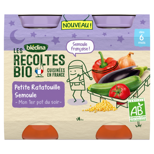 Blédina - Les Récoltes Bio Butternut Carotte Epeautre Bio Pot Bébé