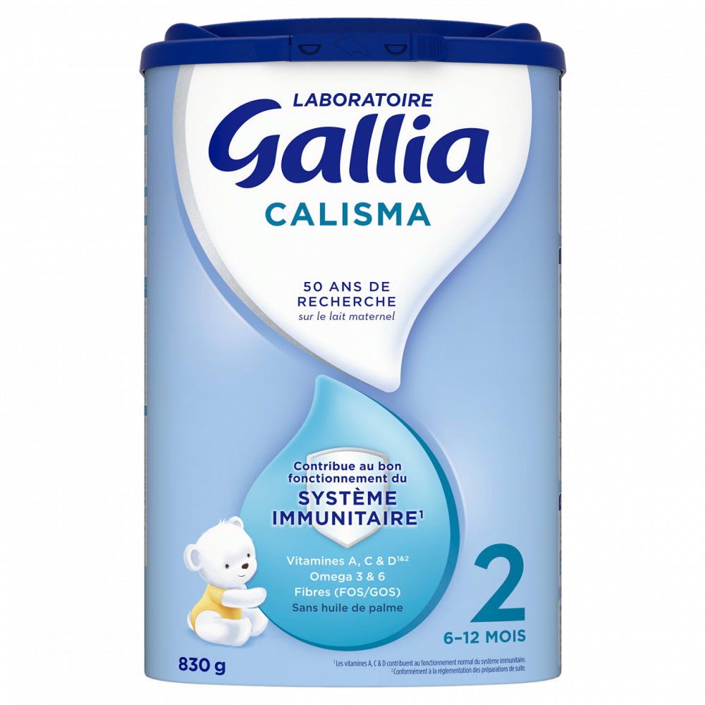 Calisma 2ème âge - 830g - Lait infantile - unique
