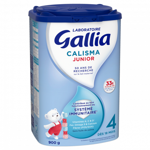 Gallia Junior 4 +18 mois lait de croissance 900 g