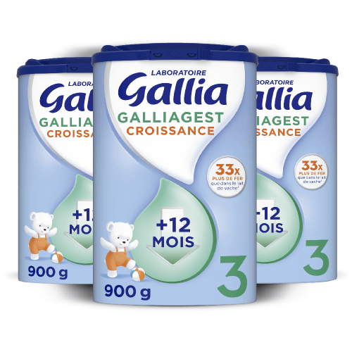 Galliagest Croissance - 900g - Lait infantile - Lot x3