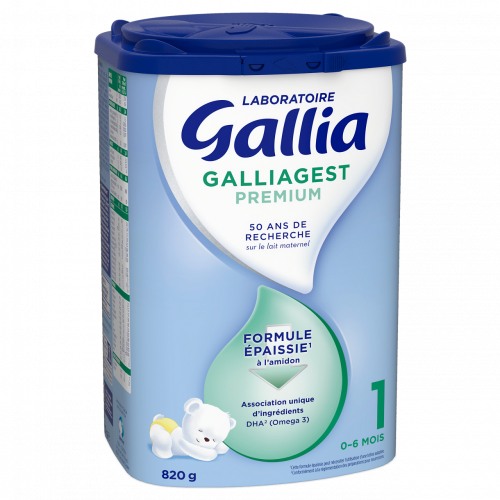 Gallia galliagest premium 1er âge de 0 à 6 mois 820g