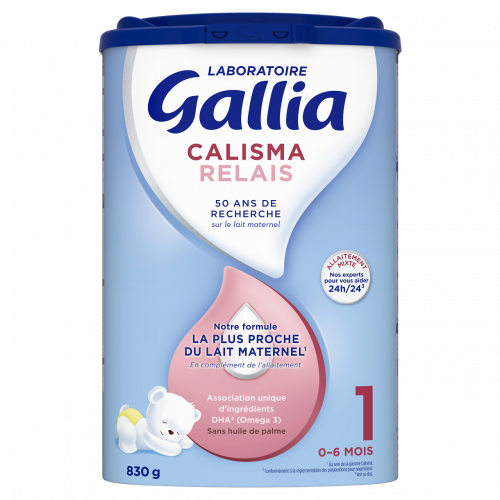 Laboratoire Gallia - Calisma 1 Relais - Bébé 1er âge - en Poudre