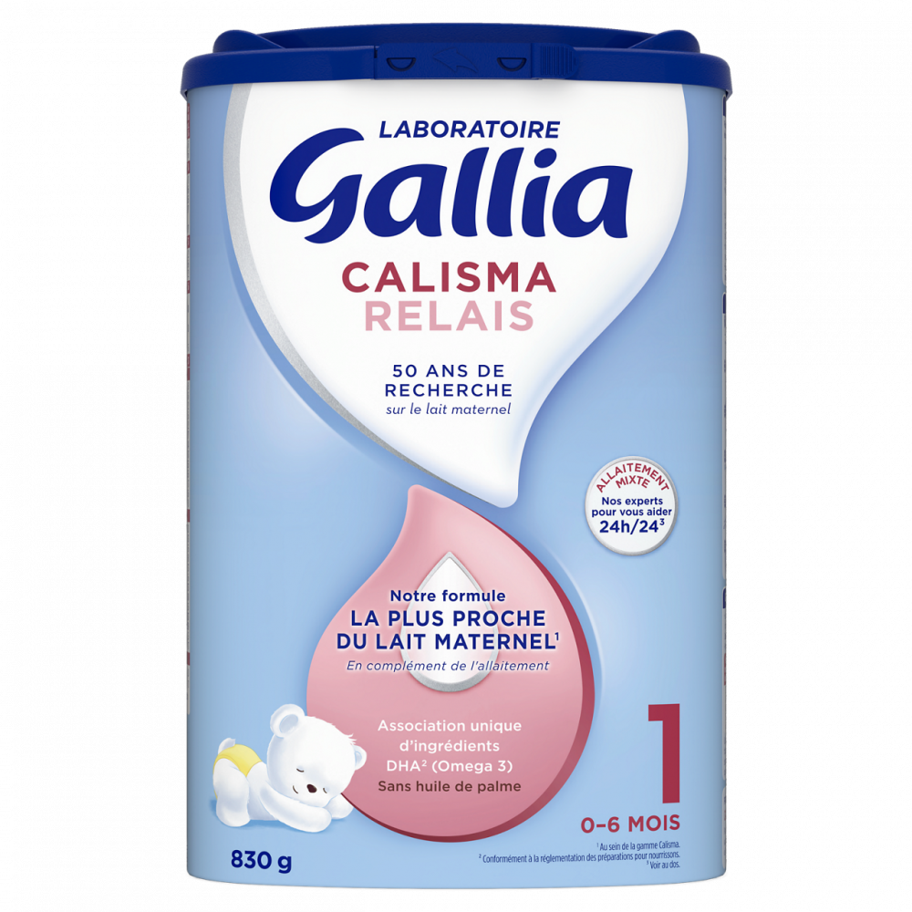 Calisma Relais 1er âge - 830g - Lait infantile - unique