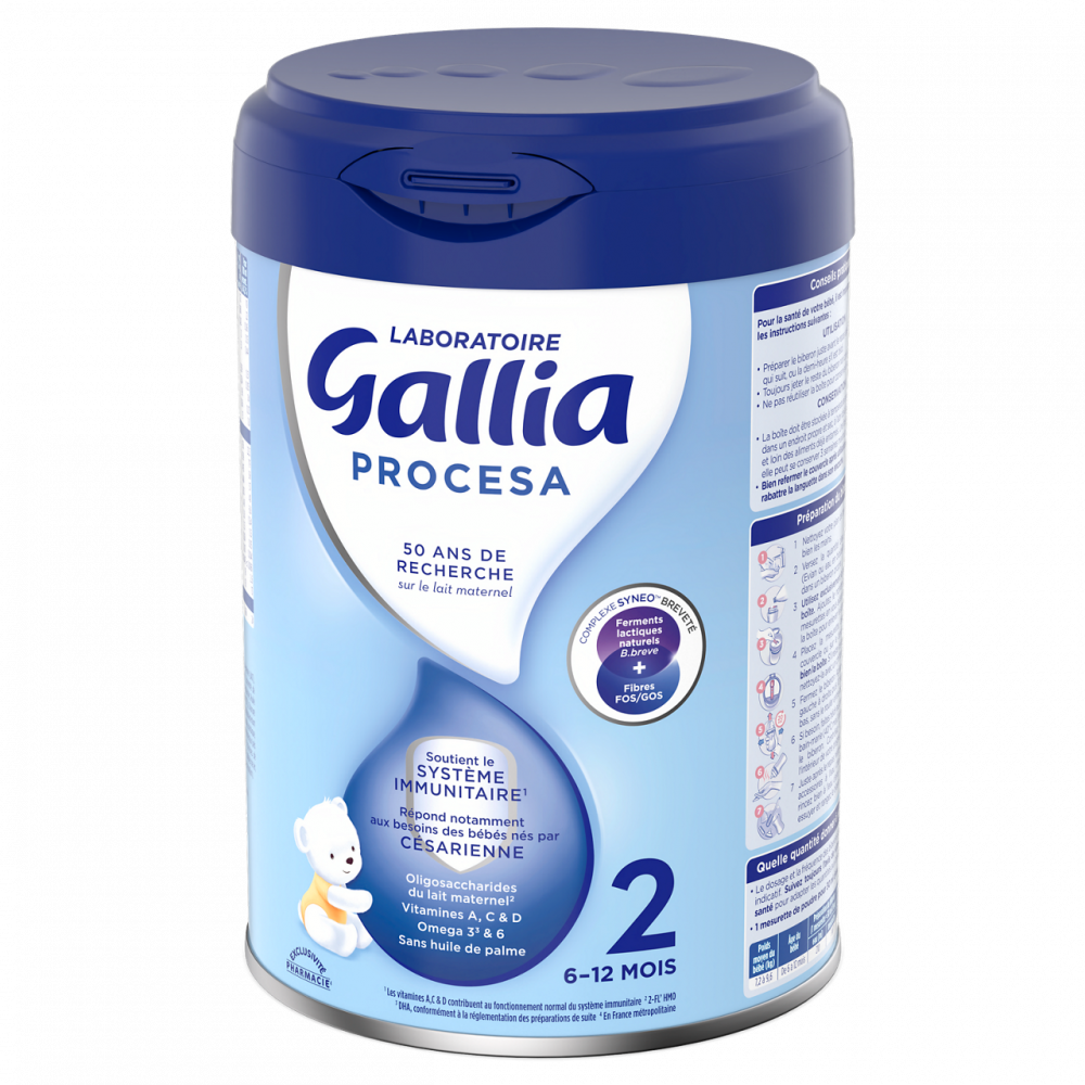 Gallia innove avec du lait infantile en dosettes - Culture Nutrition