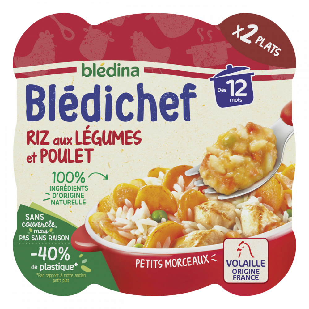 Blédichef - Riz aux Légumes et Poulet