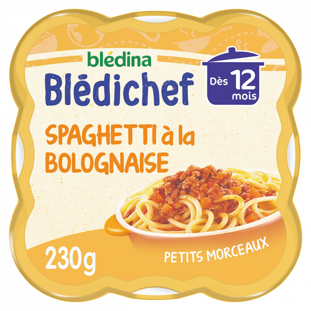 Blédichef - Petits spaghetti à la bolognaise