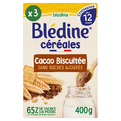 Blédine Croissance - Cacao Biscuit  - Lot x3