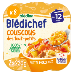 Blédichef - Couscous des tout petits - Lot x8