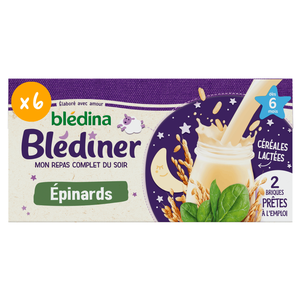 Blédîner - Briques Epinards - Lot x3