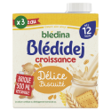 Blédidej - Délice Biscuité  - 500ml -  Lot x 3 - Blédina - Dès 12 mois - Face