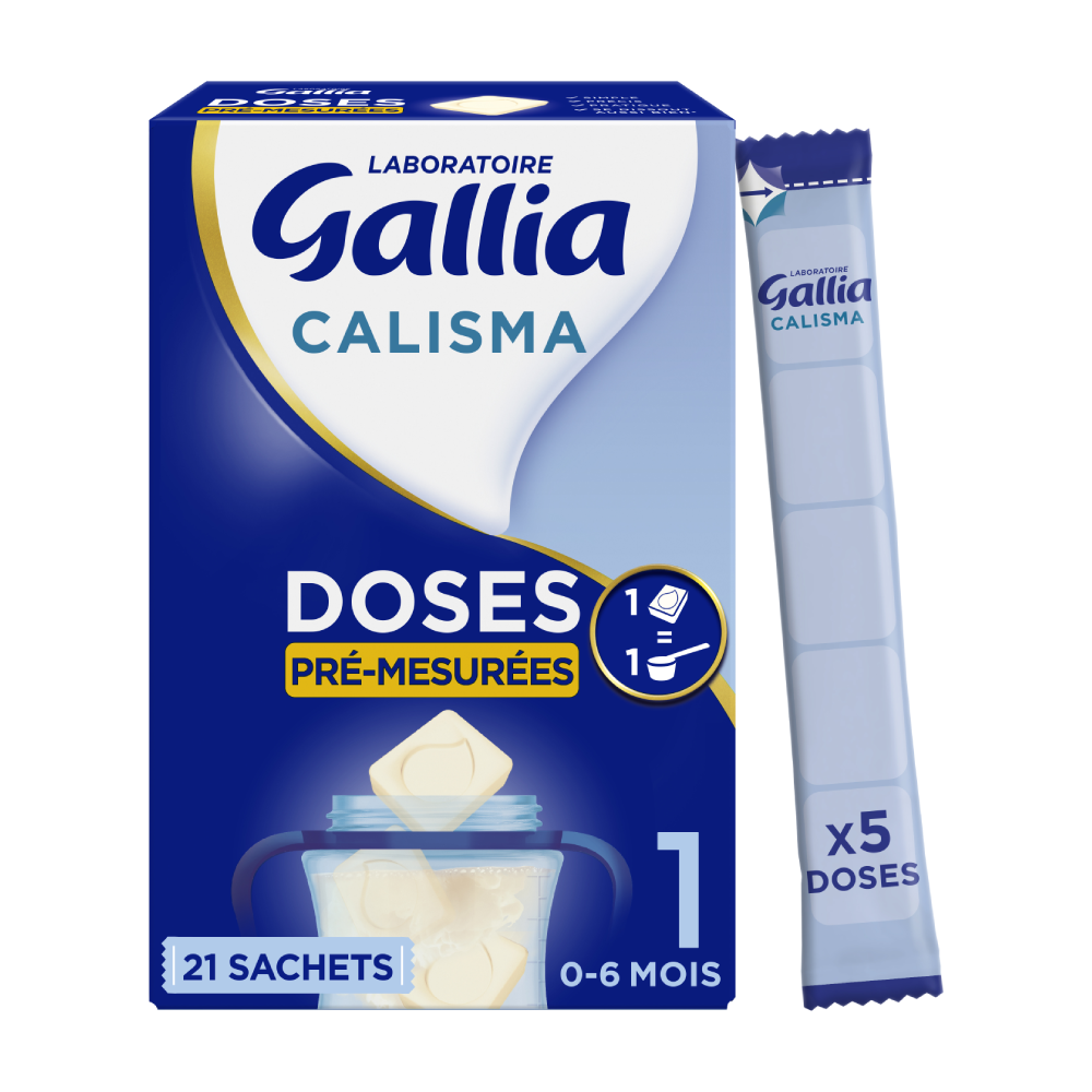 Calisma Pocket - Laboratoire Gallia -  1er âge - Face